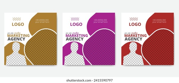 Vector Furniture or Business sale instagram post and social media template