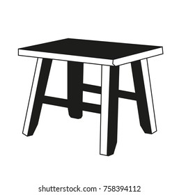 vector, furniture, stool