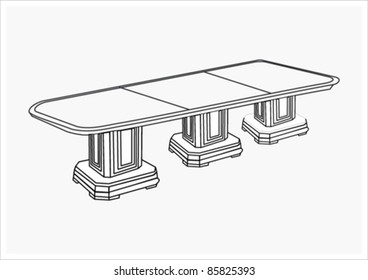 vector furniture table cabinet