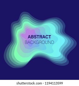 Vector futuristic abstract background, modern banner template design.