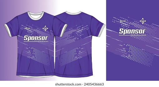 Patrón de fondo abstracto vectorial futurista para diseño de jersey deportivo