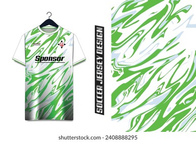 Abstraktes, futuristisches Hintergrundmuster für Sportjersey-Design