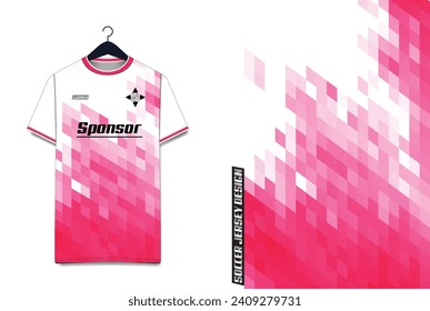 Vector futuristic abstract background pattern for sport jersey design