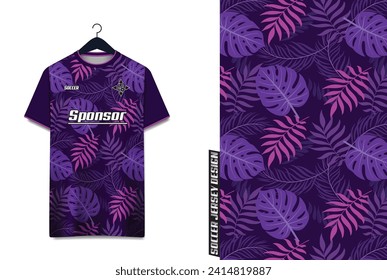 Vector futuristic abstract background pattern for sport jersey design