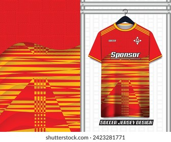 Vector futuristic abstract background pattern for sport jersey design