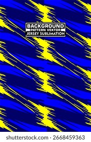 Vector futuristic abstract background pattern for sport jersey design