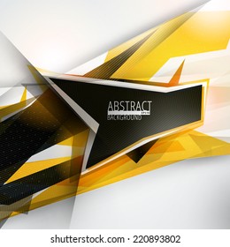 Vector futuristic abstract colorful lines background. Eps10