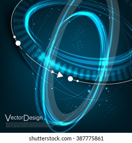 Vector Futuristic Background