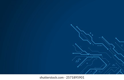 vector futuristic circuit board , Electronic motherboard , Communication and engineering concept , Hi-tech digital technology concept