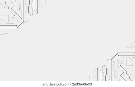 vector futuristic circuit board , Electronic motherboard , Communication and engineering concept , Hi-tech digital technology concept