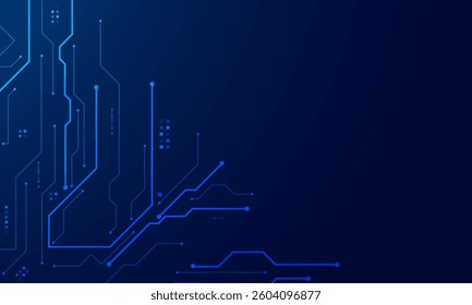 vector futuristic circuit board , Electronic motherboard , Communication and engineering concept , Hi-tech digital technology concept