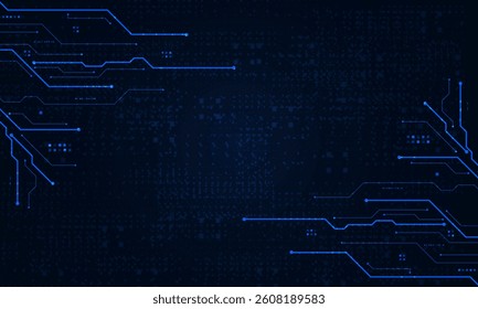 vector futuristic circuit board , Electronic motherboard , Communication and engineering concept , Hi-tech digital technology concept