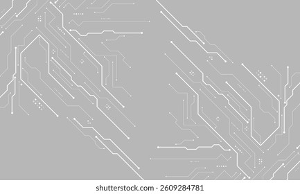 vector futuristic circuit board , Electronic motherboard , Communication and engineering concept , Hi-tech digital technology concept