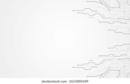 vector futuristic circuit board , Electronic motherboard , Communication and engineering concept , Hi-tech digital technology concept