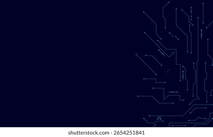 vector futuristic circuit board , Electronic motherboard , Communication and engineering concept , Hi-tech digital technology concept