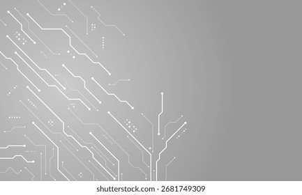 vector futuristic circuit board , Electronic motherboard , Communication and engineering concept , Hi-tech digital technology concept