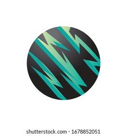 Vector Futuristic Cyber Sphere, Logotype, Icon. Modern, Digital Graphics.