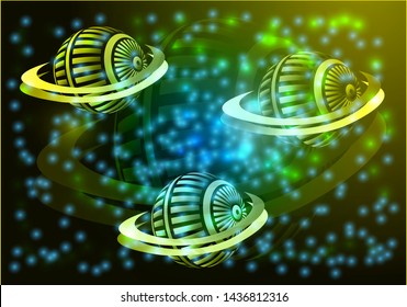 Vector of futuristic galaxi background ilustrator template. Beauty and elegant with modern design. Eps 10.