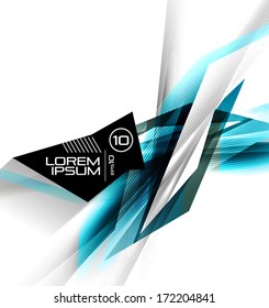 Vector futuristic isolated business lines. For business \ technology backgrounds, banners, presentations, infographics.