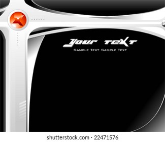 vector futuristic layout