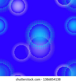 vector futuristic luminescent pattern for design