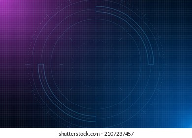 Vector futuristic technology background , Electronic motherboard , Communication and engineering concept