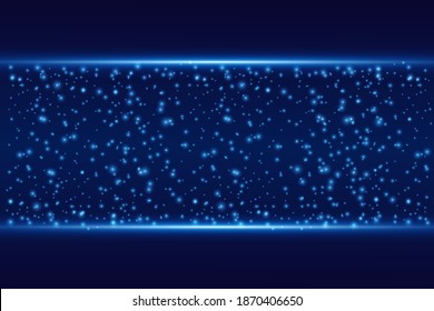Vector futuristic technology background , Floating dust particles 