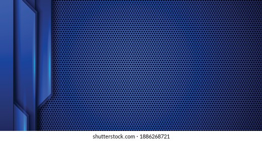 Vector futuristic technology background. Geometric abstract background with simple tech elements. Medical, technology or science design