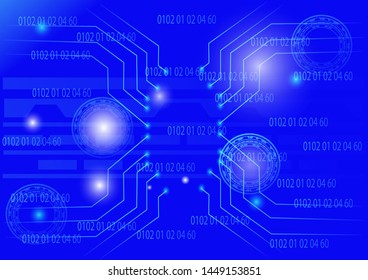 Vector of futuristic technology background template with modern design. Elegant and beauty. Colorful. Eps 10.