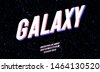 galaxy logo 3d