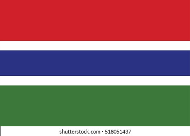 Vector Gambia flag, Gambia flag illustration, Gambia flag picture, Gambia flag image,