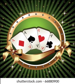 Vector Gambling Illustration