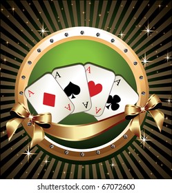 Vector Gambling Illustration