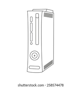Vector game console, computer case