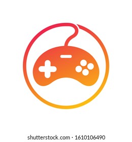 Vector Game Controller Logo Icon Design Template