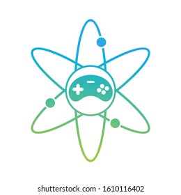 Vector Game Controller Logo Icon Design Template