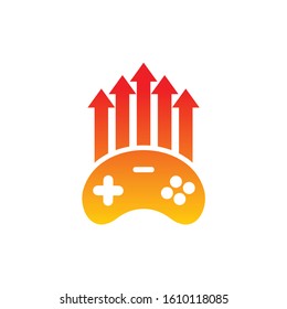 Vector Game Controller Logo Icon Design Template