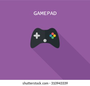 Vector Game Pad Backgrond