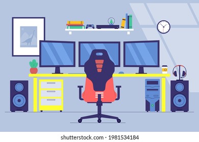 648 Workstation neon Images, Stock Photos & Vectors | Shutterstock