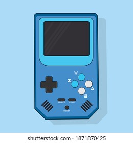 un gameboy vector perfecto para el proyecto de diseño