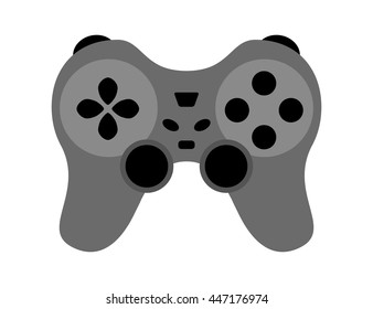 Vector gamepad. Game controller device.