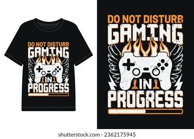 Vector gaming t-shirt design files