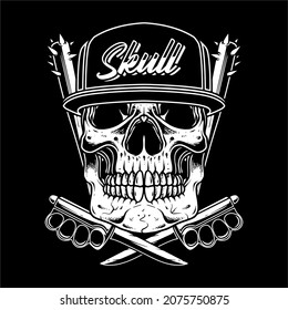 vector of gang skulls, good for design reference