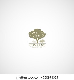 Vector Garden Fruit Tree.