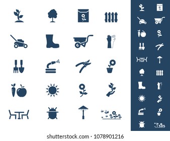 Vector garden icons