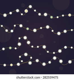 vector garland. Vector Illustration