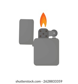 vector gas lighter for smokers or "firetric"	