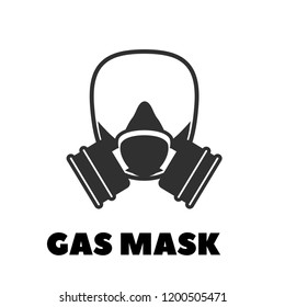 Vector gas mask icon 