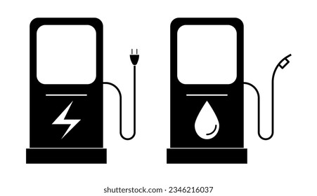 Vector gas pump,  energy, clean energy, environmental alternative energy concept,eps 10 vector.