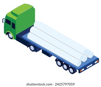 Vector gas transport - CNG transportation 